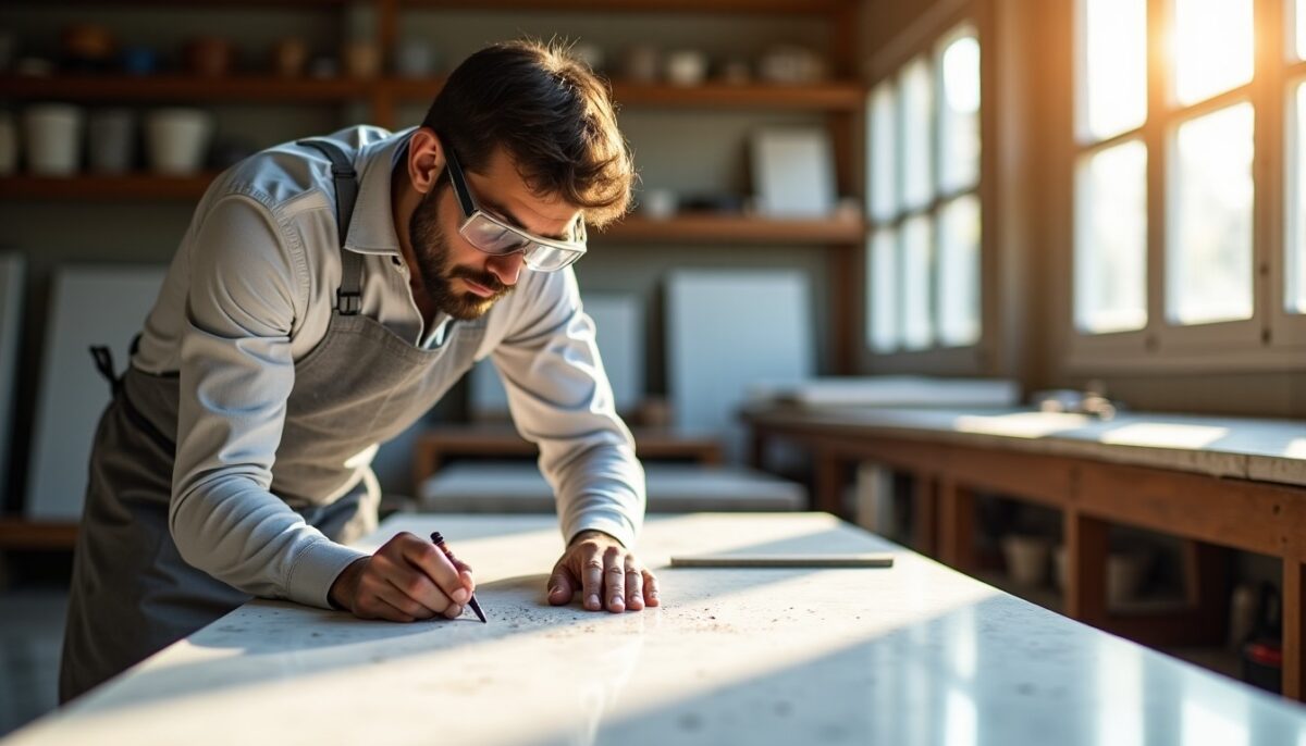 Percer le marbre sans fissures : astuces et techniques indispensables