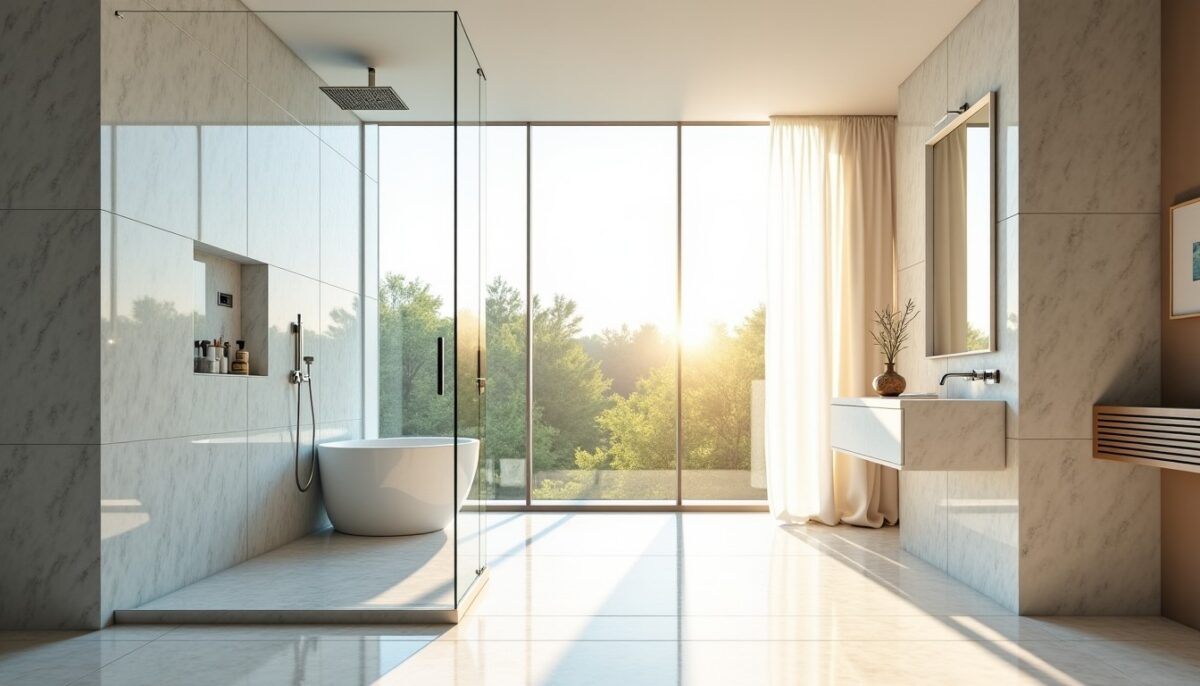 Fenêtre dans une douche à l’italienne : le guide ultime pour bien choisir et installer