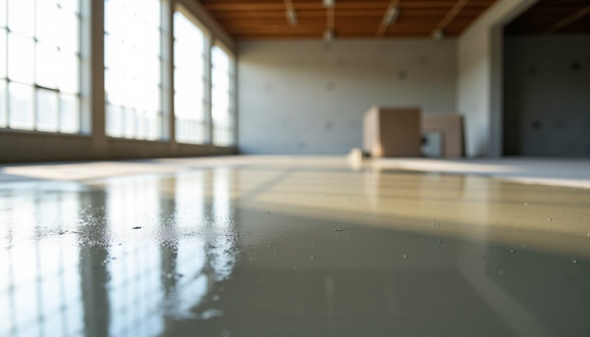 Tout savoir sur le temps de séchage d'une chape : guide essentiel avant la pose de votre sol