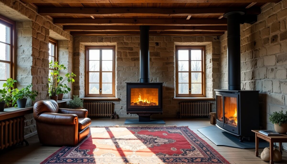 Installer un poêle suspendu dans une demeure ancienne : conseils essentiels et précautions à prendre