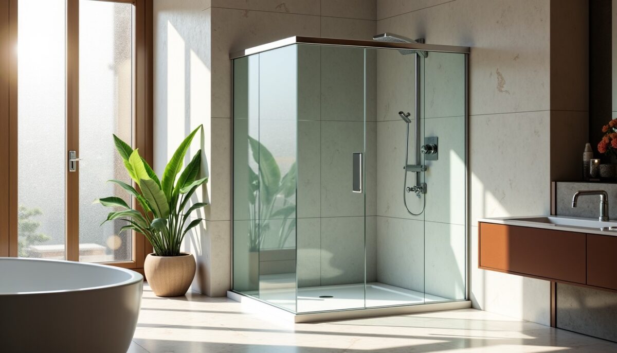 Douche à l’italienne en verre : guide complet pour une installation réussie