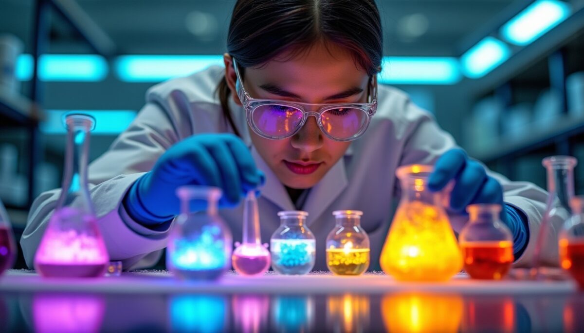 Iodures métalliques : exploration captivante entre réactions chimiques, éclats lumineux intenses et dangers souvent ignorés