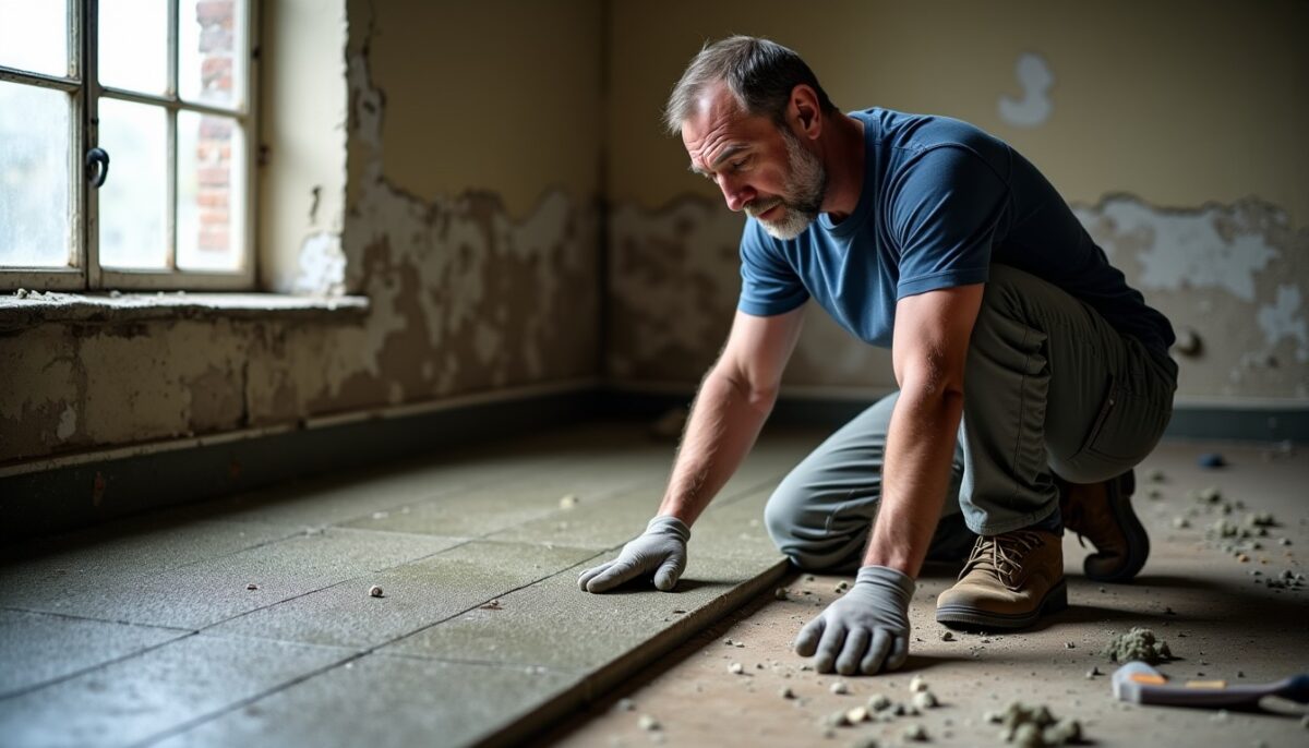 Plancher drainant en rénovation : s’adapter aux défis de l’humidité ancienne