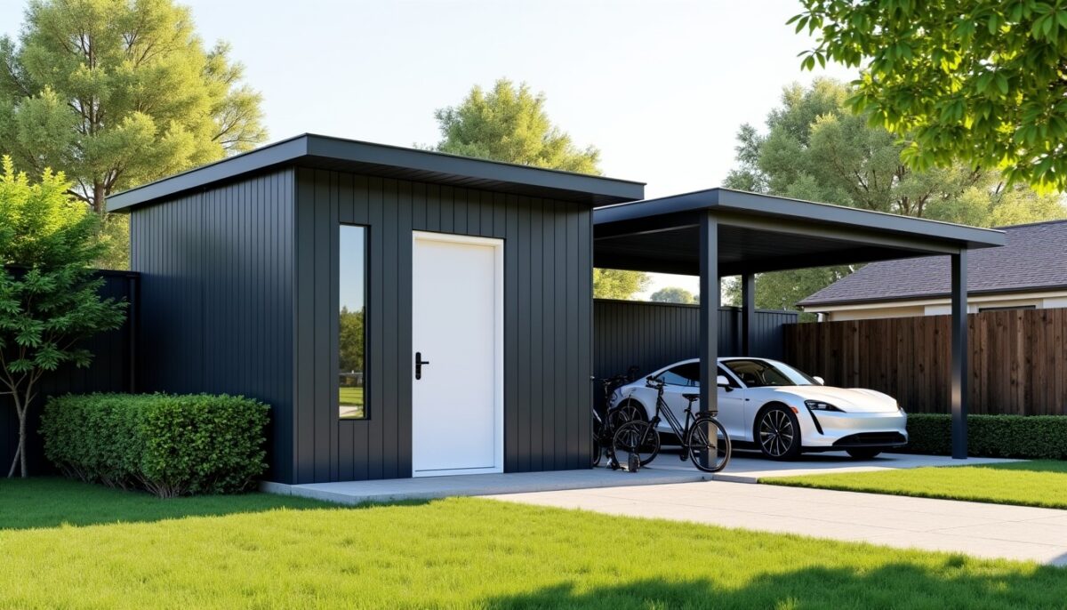 Abri de jardin et carport : des constructions similaires aux fonctions clairement différenciées