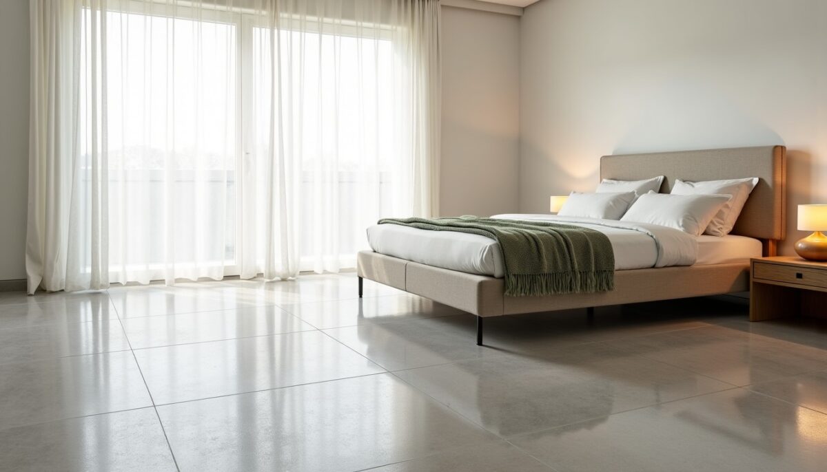 Carrelage dans la chambre : une option stylée ou un pari audacieux ?