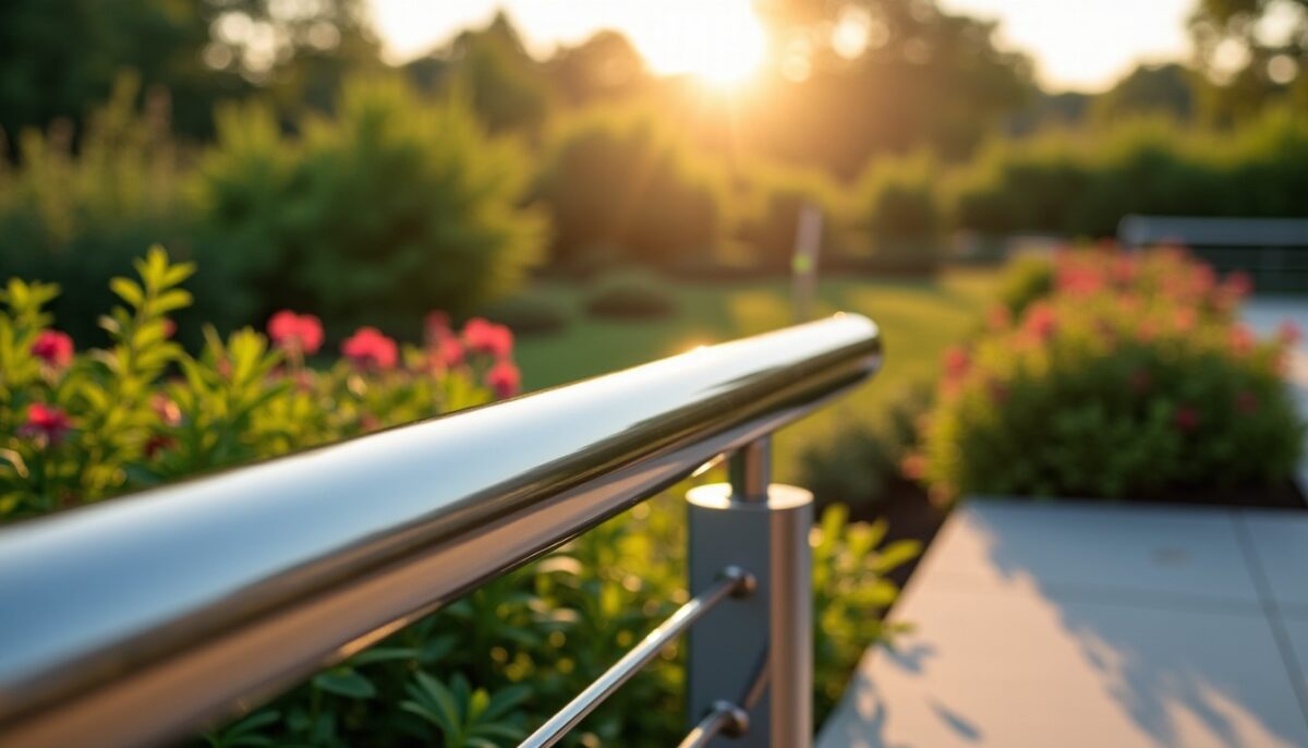 Guide complet sur les garde-corps en inox pour terrasse : choix, installation et conseils d'entretien